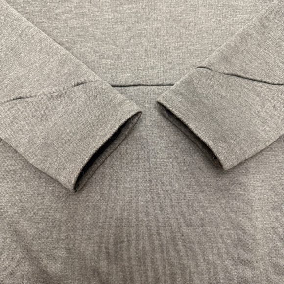 On Cloud Running Technical Hoodie Pullover 1/4 Zip Jacket Men's Medium Gray - Picture 2 of 12